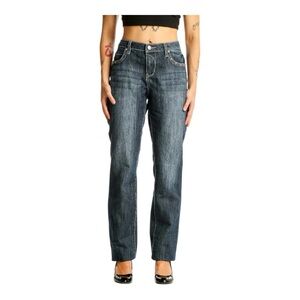 Earl Jeans Embellished Straight Leg Jeans Size 28w x 25i